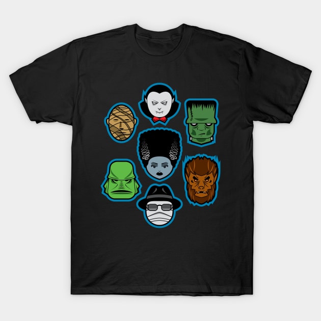 Monsters T-Shirt by Galindo_Artworks